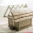 P02.jpg 3D printed house - log cabin - cottage
