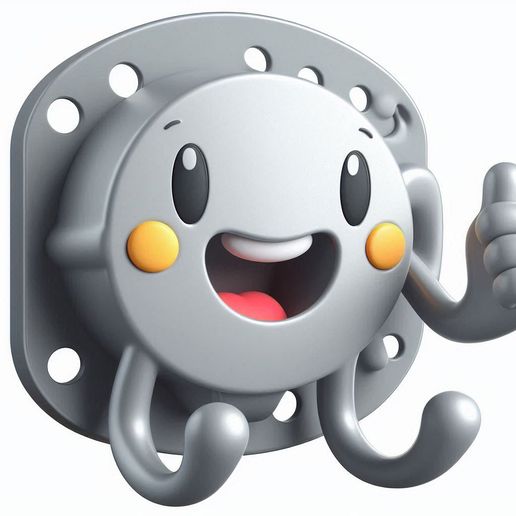 Cartoon-Inspired Wall-Mounted Hook for Fun Room Decor