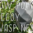 5a412dddc351c37ef65fc21971a6170b_preview_featured.jpg Low Poly Decoy Wasp Nest