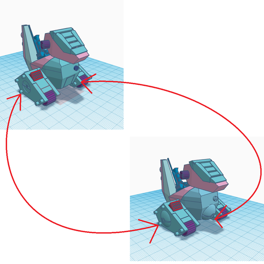 Porygon Zoids Version 2 3D model
