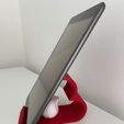 TabletHolder1.jpeg HEART PHONE OR TABLET STAND (fully personalized, Valentine gift :)