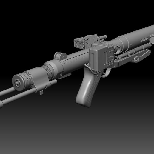 DEATH TROOPER BLASTECH E-11D RIFLE 1:1 scale・ STL File for ・Cults