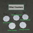 othercounters.png Magic: The Gathering - Contadores, palavras-chave, mana, imune a feitiços, caixa de baralho, etc.