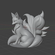 Screenshot-2025-12-12-183721.png Kitsune Renard à neuf queues Modèle miniature STL