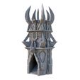 Dark-Monolith-Tower-A-Mystic-Pigeon-Gaming-3.jpg Dark Monolith Fantasy Tower Tabletop Terrain And Dice Tower