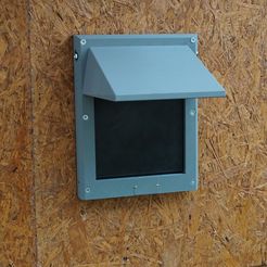 DSC05110.JPG Free STL file Cat Flap Automatic Door・3D print design to download