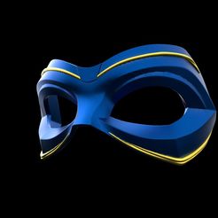 Mask1.jpg Ms Marvel Mask 3d download/ kamala khan mask 3d digital download