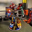 VoltronCoaster2.JPG Voltron Coaster / Display Stand