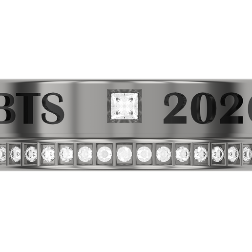 💍 BTS RING・ STL File for 3D printing・Cults