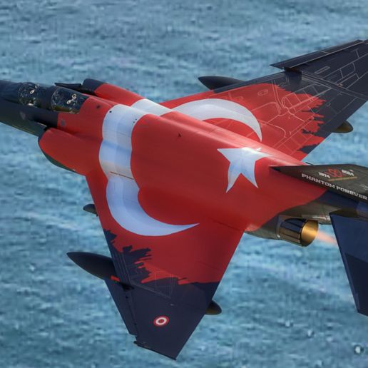 1.jpg F4 Phantom 2 Turkey - With Cockpit - Fully Rigged - High Resolution Textures