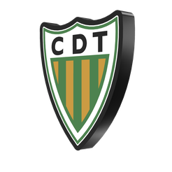 front-side-1.png Файл STL CDT - Clube Desportivo de Tondela Light・Модель для загрузки и печати в формате 3D