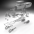 1932-Ford-Sedan-Parts-01.png 1932 Ford Limousine 3D-Druck Bausatz