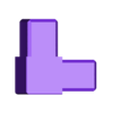 Eckverbinder_25x25x2.stl Corner connector 25mm shaped tube