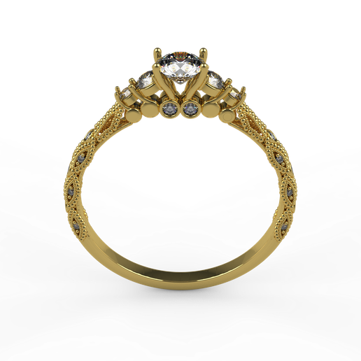 💍 ANILLO ESCENCIA・Archivo STL para Impresión 3D・Cults - Main Image