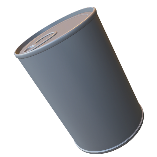 Realistic Soda Beverage Can