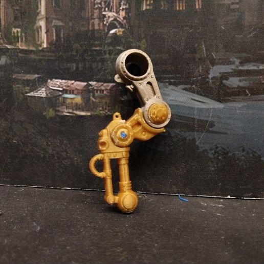 Poseable lower leg, Armor-bearer remix 3D model