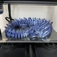 Flexi Print-in-Place Imperial Dragon with 3MF Included!