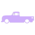 Chevrolet Pick up.stl Брелок для ключей Chevrolet Pick up