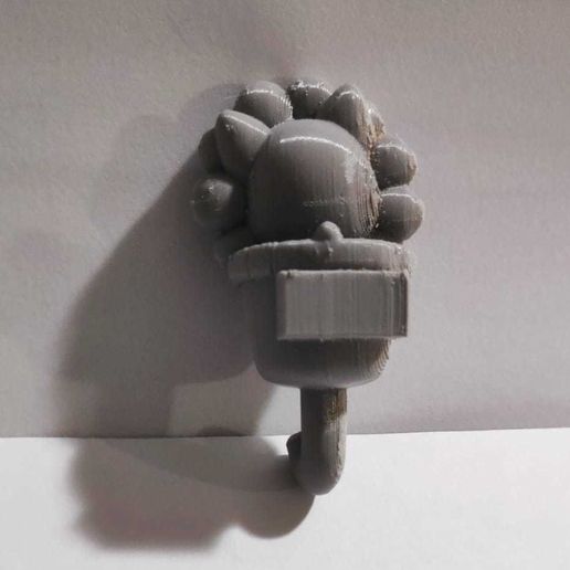 Cat Flower7.jpeg A cute cat flower key holder for decoration