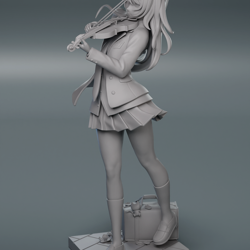 🤥 Kaori Miyazono - Your Lie in April・ STL File for 3D