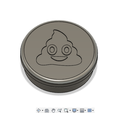caca-photo.jpeg Descargar archivo OBJ gratis inodoro de botón • Diseño para la impresora 3D, marco34