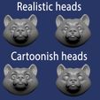 heads.jpg Bear flexi animal toy