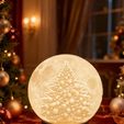 Black-Text,-No-BG.jpeg 🎅 Santa Christmas Lithophane Globe (4-Image Edition) – STL + Base | Full Commercial Licence