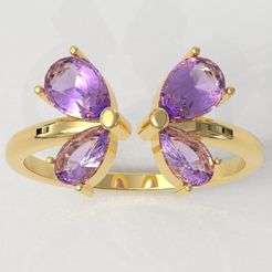 Project-0140-A.jpg Открытое кольцо "Бабочка