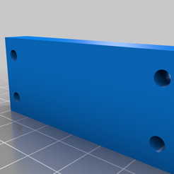 Spool_holder_10mm_back_plate.png Download free STL file Double spool holder for Prusa i3 • 3D printing template, NikodemBartnik