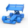 54.jpg Diecast Supermodified front engine Winged race car V2 Scale 1:25