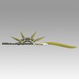 3.jpg Arknights Thorns Cosplay Weapon Prop replica