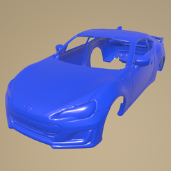 a020.png STL-Datei Subaru BRZ 2020 Druckbare Karosserie・Modell für 3D-Drucker zum Herunterladen