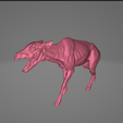 Captura-de-pantalla-2026-05-19-220244.png Leucrota (Mythical Undead Beast) - The A-Z Fantastic Bestiary Vol. 1