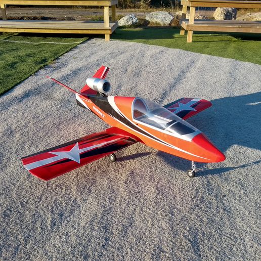 3D-printable EDF nacelle for VQ Models Hornet SubSonex (+ other accessories) 3D model