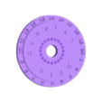 Life_Counter_Disc.stl Magic Life Counter with optional figure stand