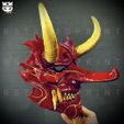362203732_1281651075811328_5489562280978539924_n.jpg Cyber Samurai Hannya Mask - Japanese Ghost Mask