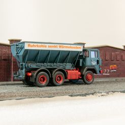 P1230032.jpg Fichier STL Camion de charbon "Kohlen-Kuli" Container H0 1:87・Plan pour imprimante 3D à télécharger