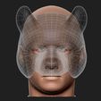z11.jpg Squid Game Mask - Vip Bear Mask Cosplay 3D Print Model