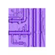 Tile_D.stl Pacote de pormenores de tubos para ladrilhos de pavimento