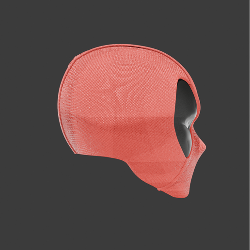 3.png Deadpool Mask with Detailed Texture and Magnets Slots / Deadpool - Mascara con Textura e Magnes