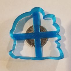20191004_094547.jpg Free STL file Bubble Bobble outline cookie cutter・3D printer model to download