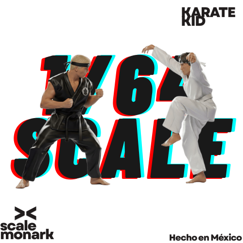 Karate kid - Martial Arts 1/64 Diorama Figures