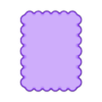 squarecookie.stl biscuit carré design simple