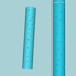 q.png Archivo STL Texture Roll 51 Mascota Perro - Fondant Decoration Maker・Plan de impresión en 3D para descargar