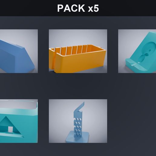 Pack Gadgets y Cargadores | Tech Gadgets Bundle 3D model