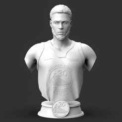 Preview_31.jpg STL file Steph Curry Bust・3D print object to download, niklevel