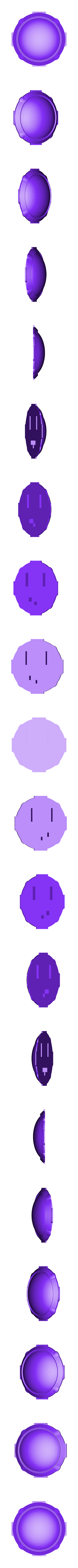 2_Chest5_Front2_Circle.stl パワーレンジャー サンダー・メガゾード