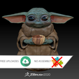 dssdc.png Baby Yoda (Grogu) 3x (with bowl, with porg, jedi)