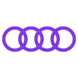 Audi.stl Car brand logo