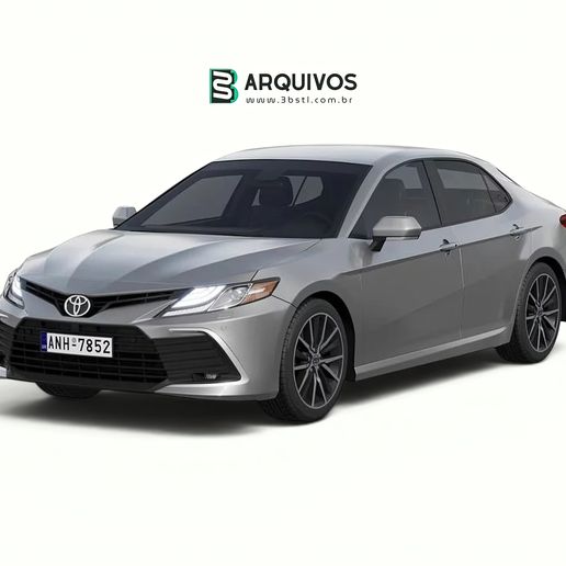 Toyota Camry LE Hybrid 2023 - 3B arquivos STL
